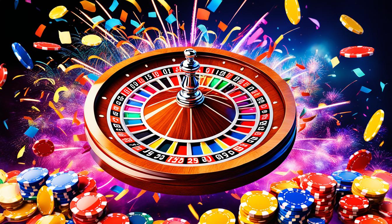 Roulette online bonus besar