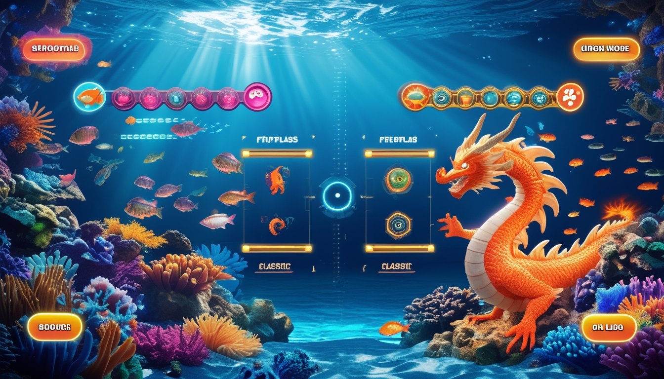 Cara Kerja Game Tembak Ikan Klasik dan Perbedaannya dengan Mode Naga yang Menarik