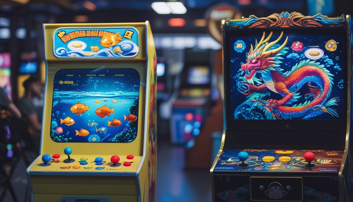 Perbedaan Fitur Tembak Ikan Klasik dan Tembak Ikan Naga dalam Game Arcade: Memahami Keunggulan dan Fitur Unik